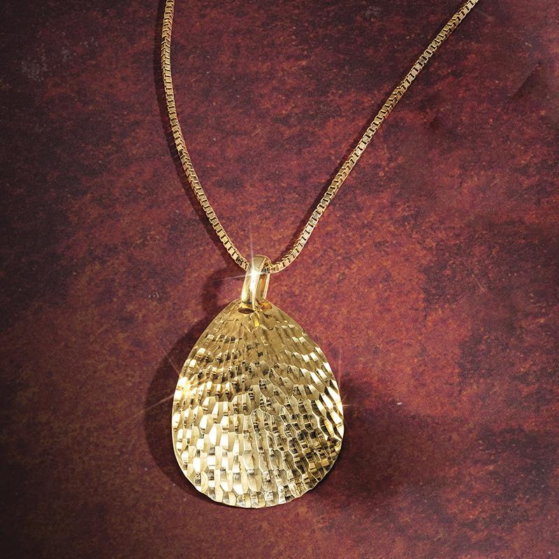 Athena's Shield Necklace & Earrings